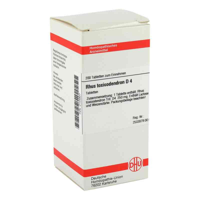 Rhus Tox. D 4 Tabletten (200 stk) – PZN 2104927