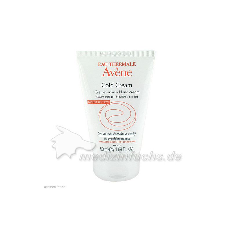 AVENE Cold Cream Handcreme ohne Parabene, 50 ML – PZN 9097946