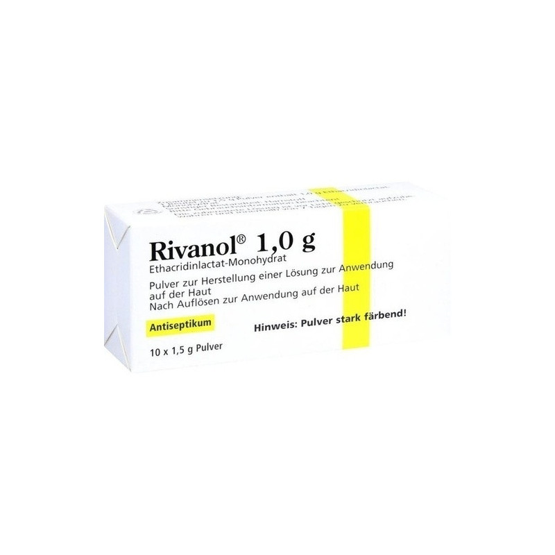 Rivanol 1.0g Pulver, 10 ST – PZN 10056622