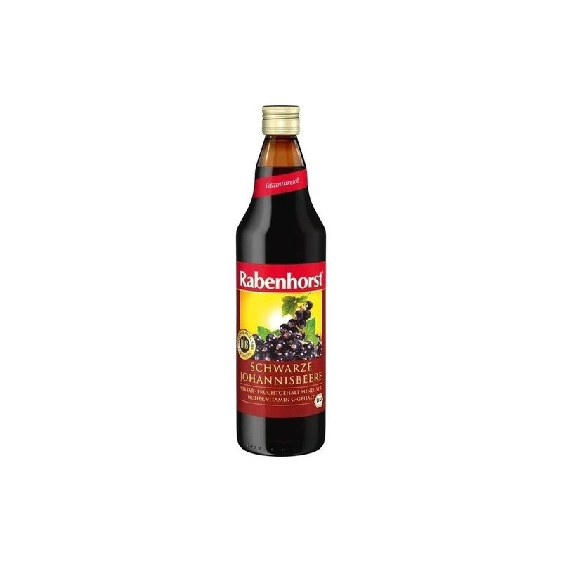 Rabenhorst Schwarzer Johannisbeer Nektar Bio, 700 ML – PZN 1420862