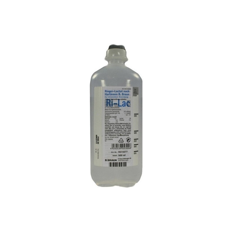 Ringer-Lactat nach Hartmann B. Braun Ecoflac Plus, 500 ML – PZN 3368456