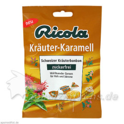 Ricola oZ Kräuter Karamell, 75 G – PZN 13332063