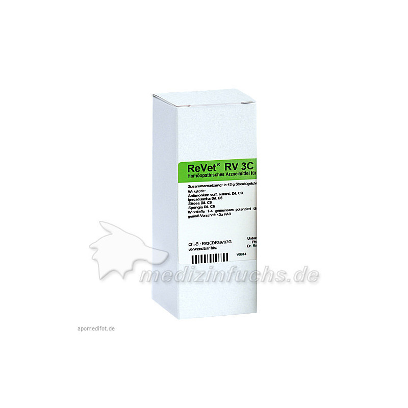 REVET RV 3C Globuli vet., 42 G – PZN 8762181