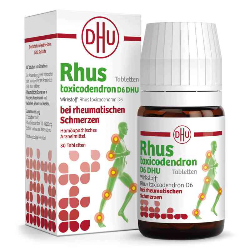Rhus Tox. D6 Dhu bei rheumatischen Schmerzen Tabletten  (80 stk) – PZN 12608698