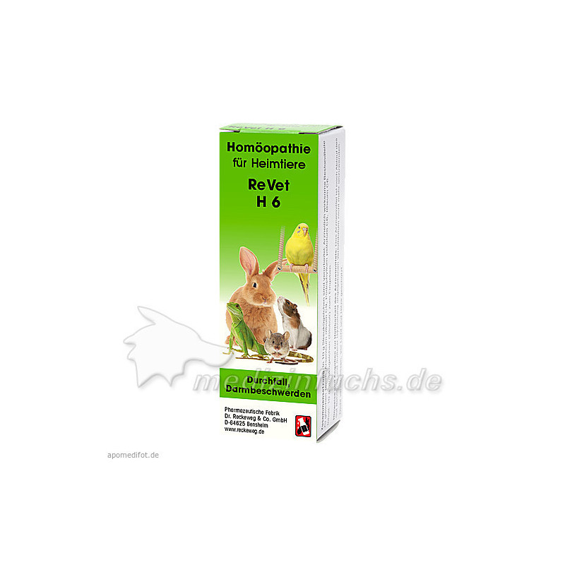 REVET H 6 Globuli f.Heimtiere, 10 G – PZN 3694799
