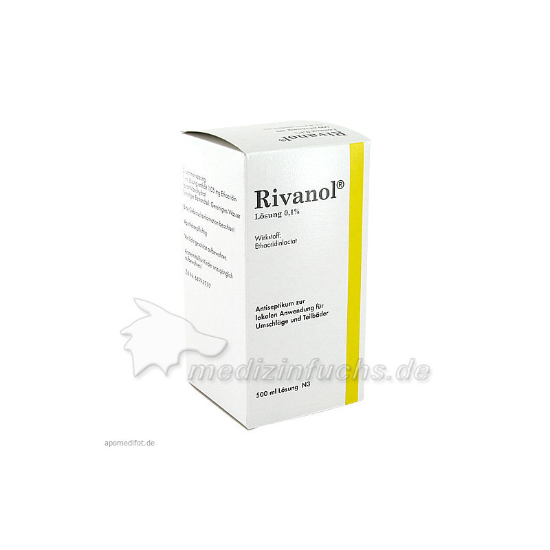 RIVANOL LOESUNG 0.1%, 500 ML – PZN 4908593