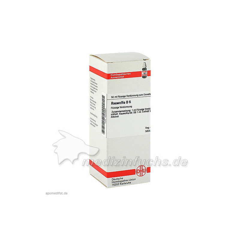 RAUWOLFIA D 6, 50 ML – PZN 4233994