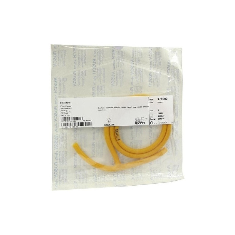 Rüsch SILKOL.T-ROHR STERIL 8mm, 1 ST – PZN 7397242