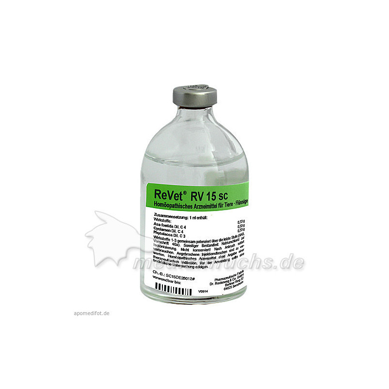 REVET RV 15 sc Inj.-L, 100 ML – PZN 4447040