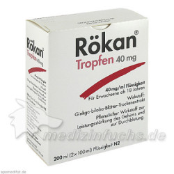 RÖKAN Tropfen 40 mg, 2X100 ML – PZN 6994332