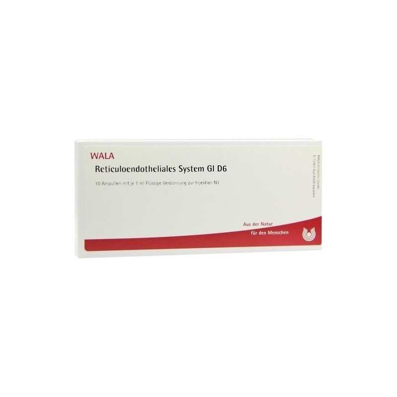 RETICULOENDOTHE SYS GL D 6, 10X1 ML – PZN 2829731