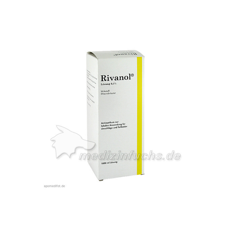RIVANOL LOESUNG 0.1%, 1000 ML – PZN 6618209
