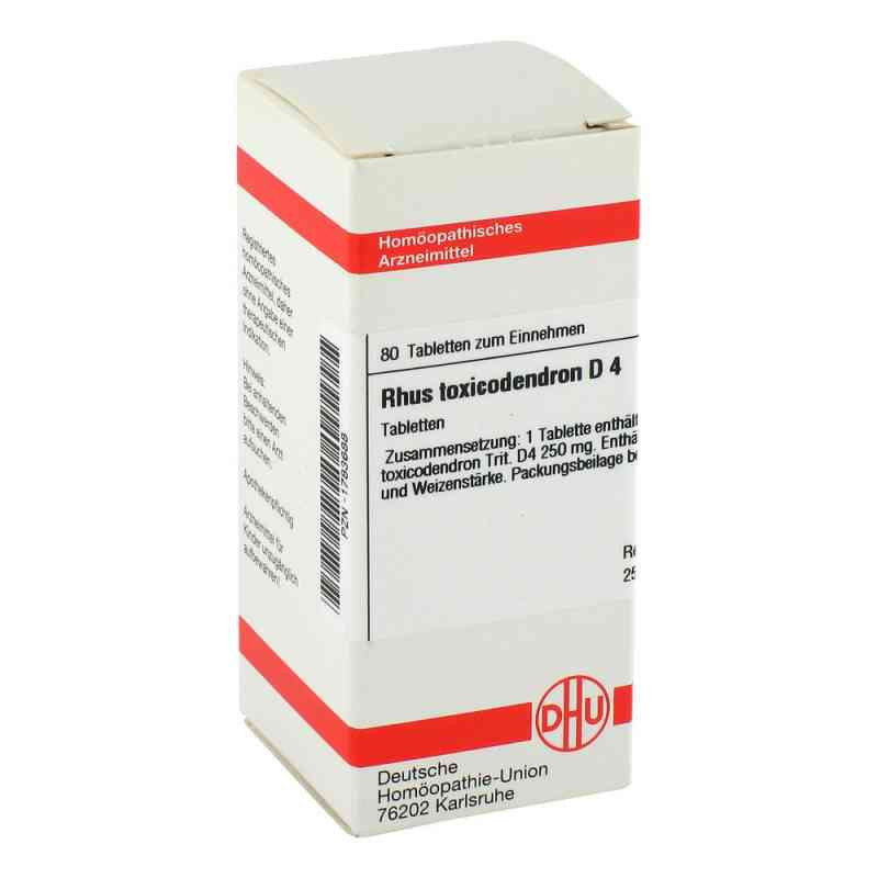 Rhus Tox. D 4 Tabletten (80 stk) – PZN 1783688