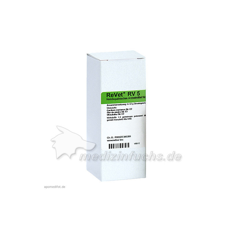 REVET RV 5 Globuli vet., 42 G – PZN 8762264