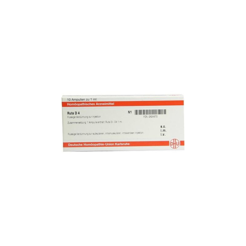 Ruta D 4 Ampullen (10X1 ml) – PZN 2824975