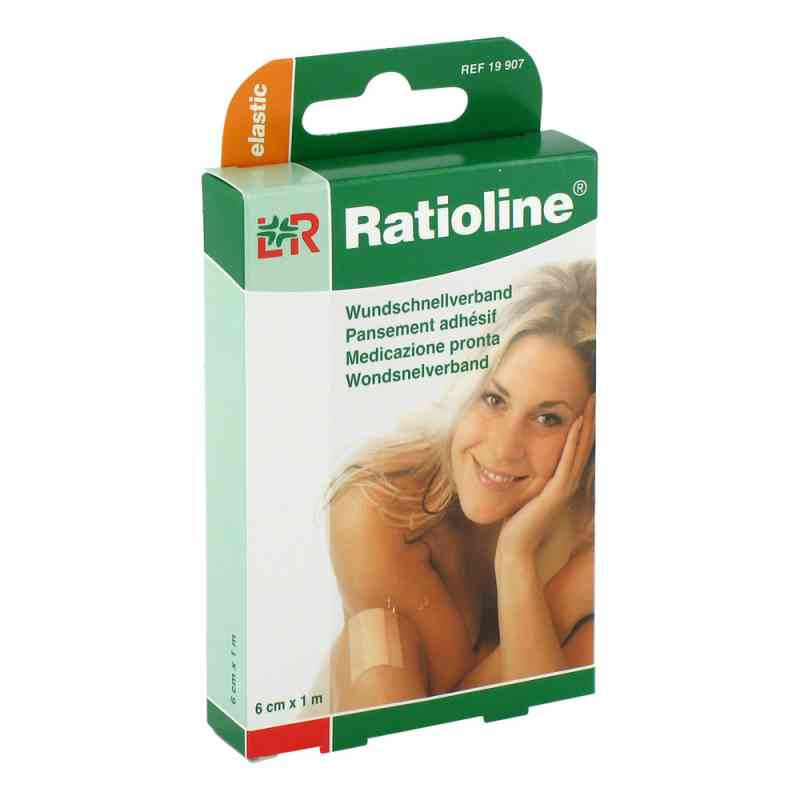 Ratioline elastic Wundschnellverband 6 cmx1 m (1 stk) – PZN 1805303