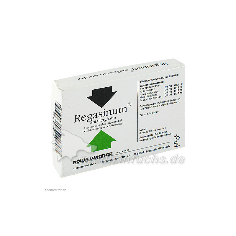 REGASINUM ANTALLERGICUM, 6X1 ML – PZN 860889