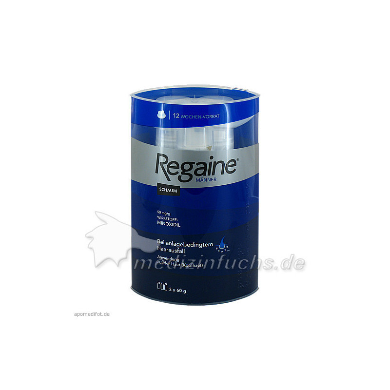 Regaine Männer Schaum 5%, 3X60 ML – PZN 9100275