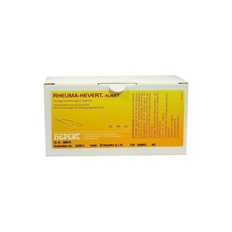 Rheuma-Hevert injekt, 50X2 ML – PZN 5559953