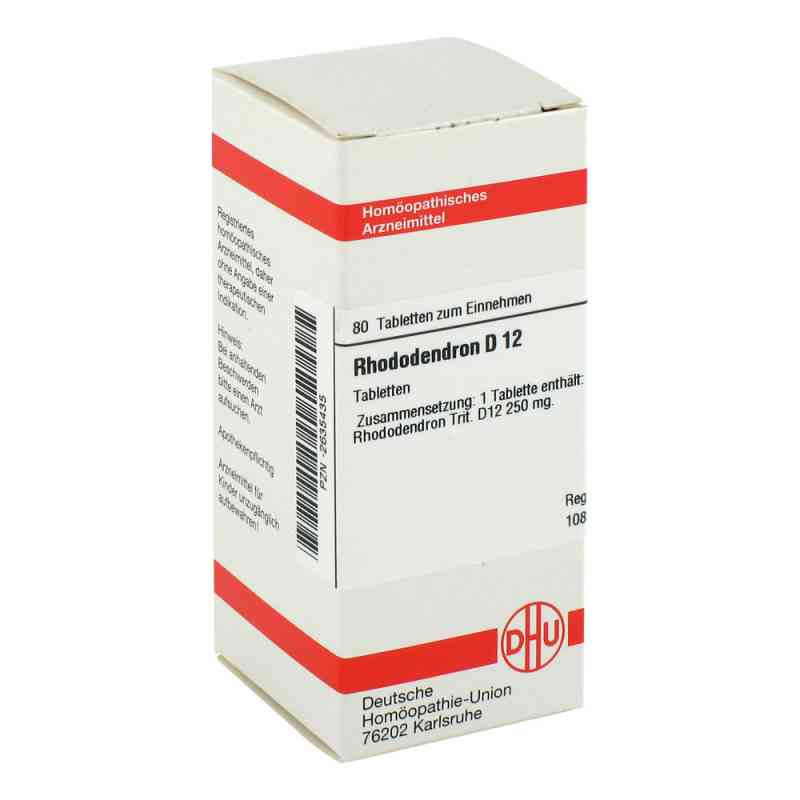 Rhododendron D 12 Tabletten (80 stk) – PZN 2635435