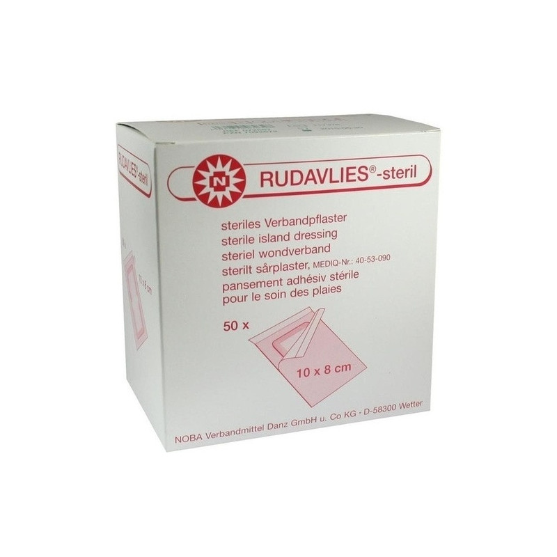 RUDAVLIES STERIL 10CMX8CM VERBANDPFLASTER, 50 ST – PZN 7092672