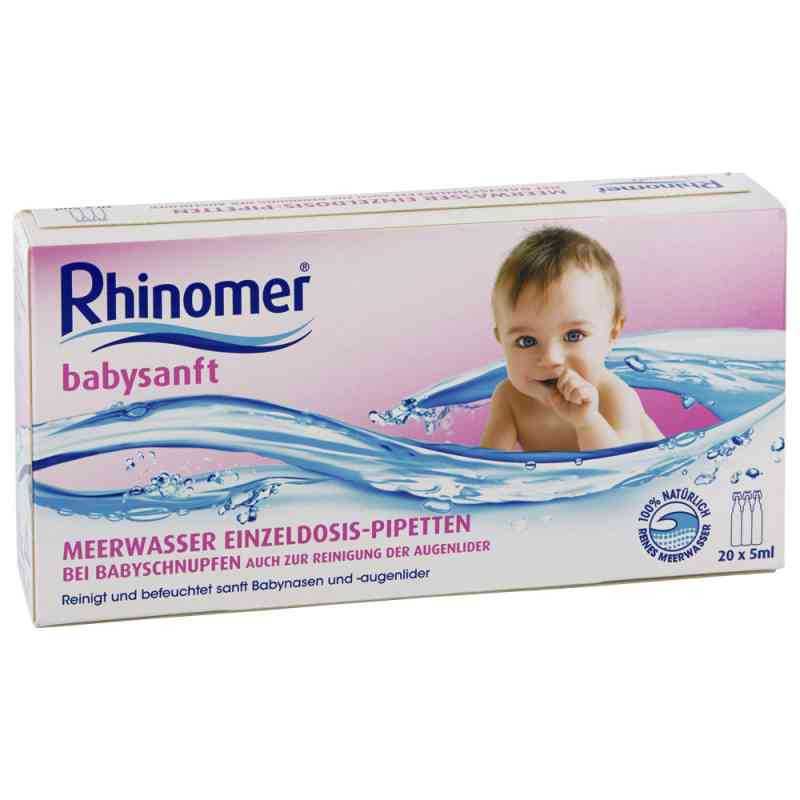 Rhinomer babysanft Meerwasser 5ml Einzeldosispipetten  (20X5 ml) – PZN 5396646