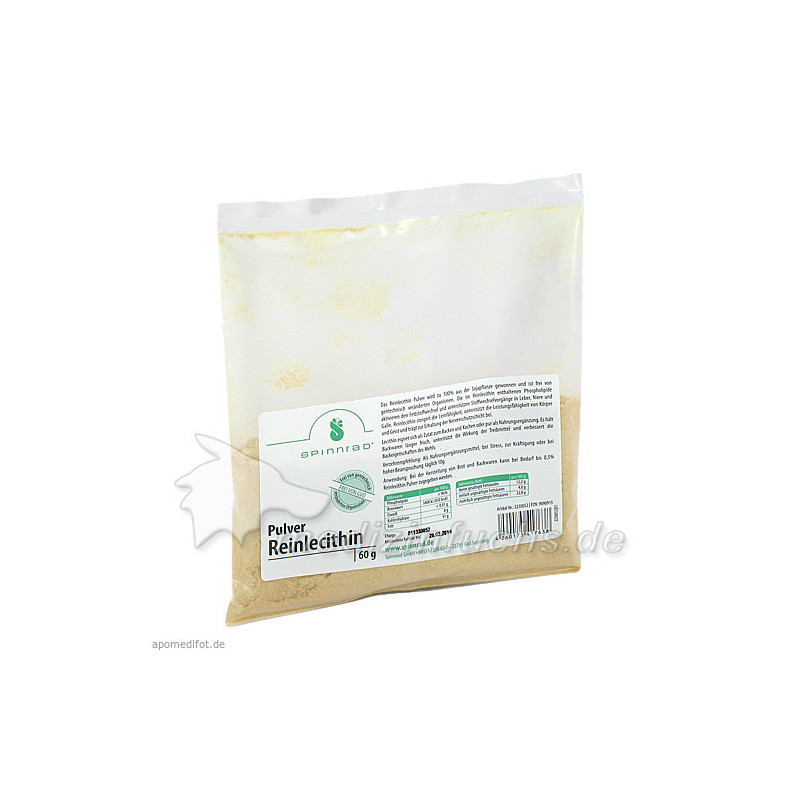 Reinlecithin Pulver, 60 G – PZN 9090915