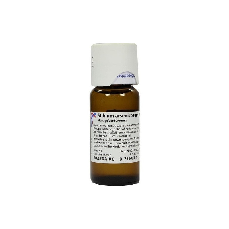 STIBIUM ARSENICOSUM D 8, 50 ML – PZN 2436121