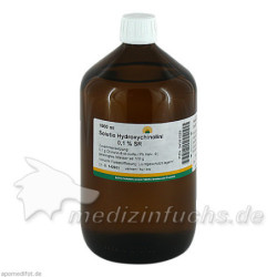 SOLUTIO HYDROXYCHIN. 0,1% SR, 1000 ML – PZN 4581028