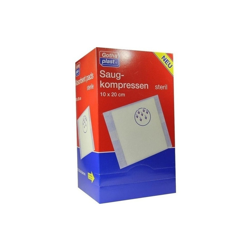 Saugkompressen steril 10x20cm, 25 ST – PZN 1687329