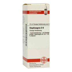 Staphisagria D 8 Dilution (20 ml) – PZN 4237756