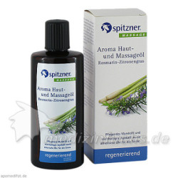 Spitzner Haut- u. Massageöl Rosmarin-Zitronengras, 190 ML – PZN 5465181