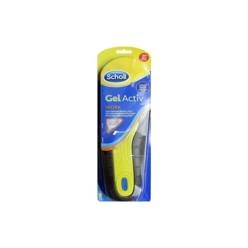 Scholl GelActiv Einlegesohle Work Men, 2 ST – PZN 10821011