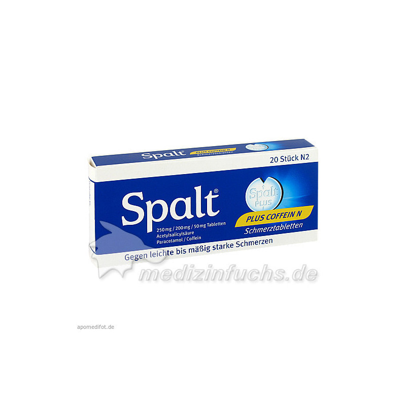 Spalt plus Coffein N, 20 ST – PZN 1819239