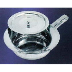 Stechbecken m.Knopfdeckel 31 rostfrei, 1 ST – PZN 523465