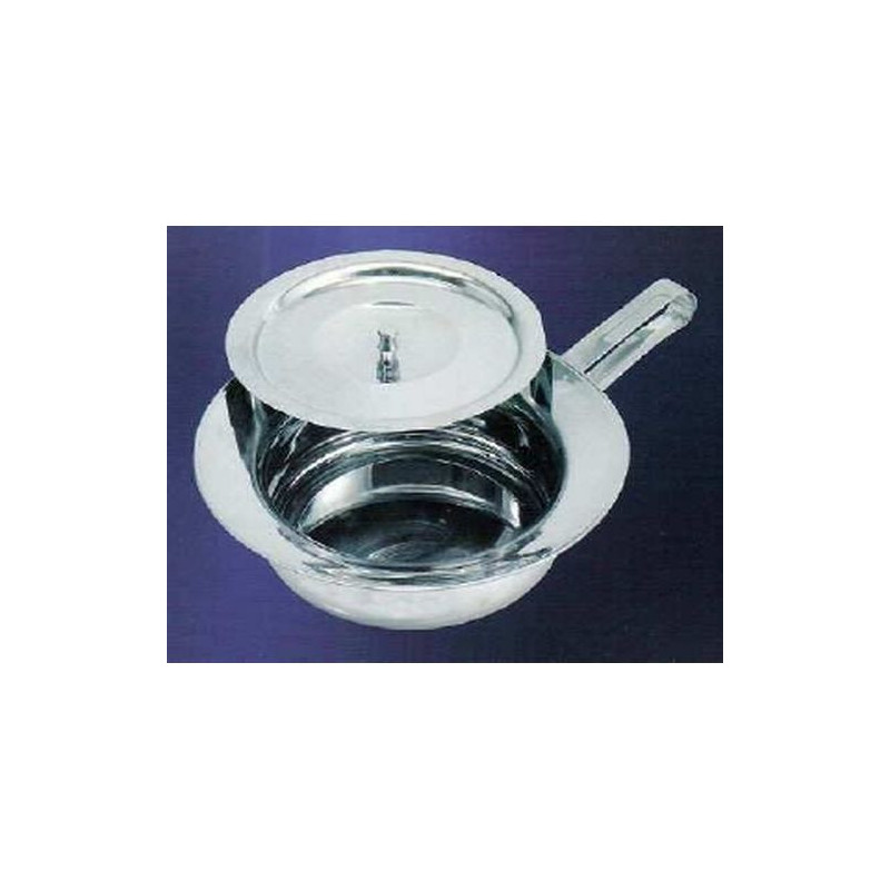 Stechbecken m.Knopfdeckel 31 rostfrei, 1 ST – PZN 523465