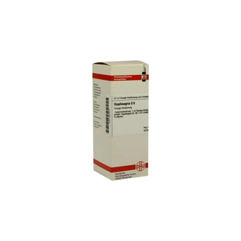 Staphisagria D 6 Dilution (50 ml) – PZN 2931814