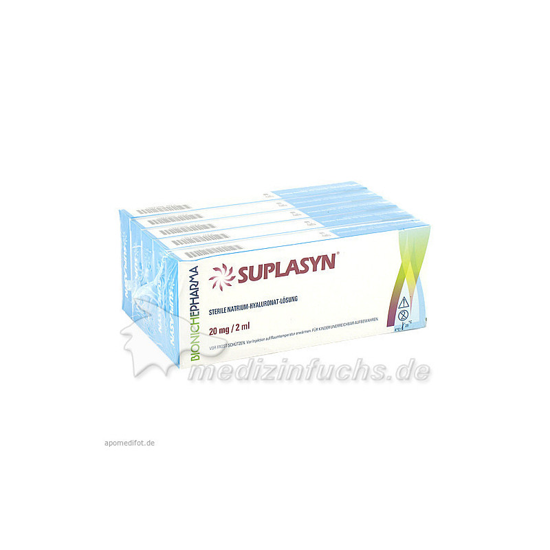SUPLASYN 20mg/2ml Fertigspritze, 5 ST – PZN 6554478