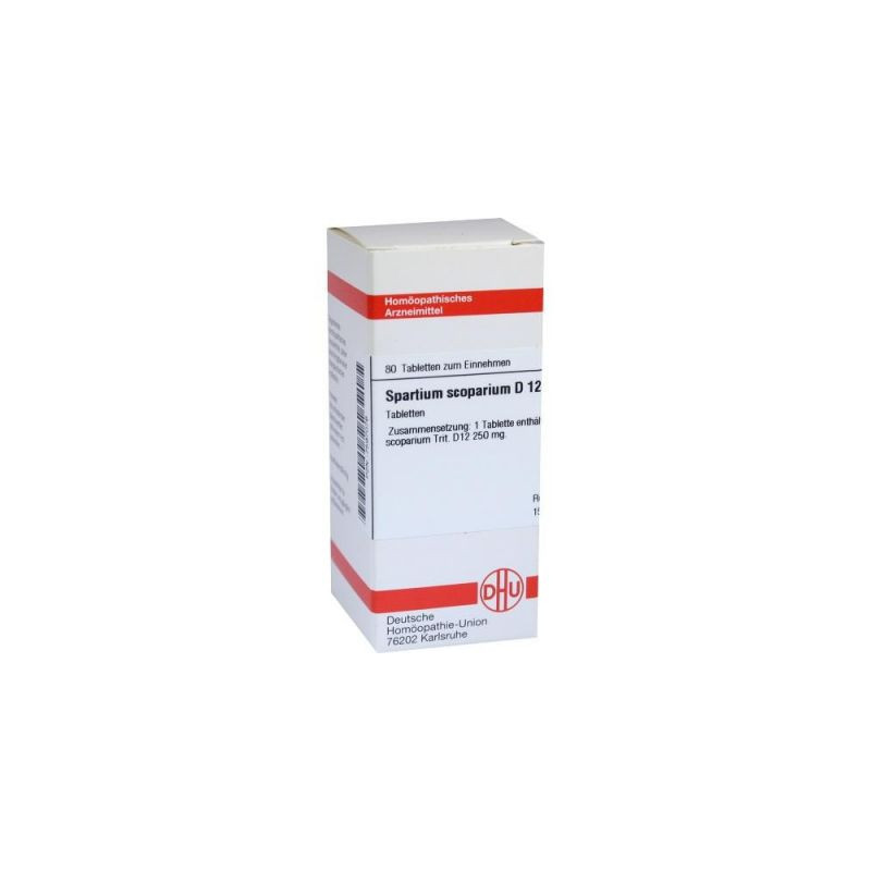 Spartium Scoparium D 12 Tabletten (80 stk) – PZN 7597076