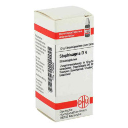 Staphisagria D 4 Globuli (10 g) – PZN 1786652