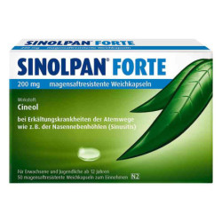 Sinolpan forte 200 mg magensaftresistent   Weichkapseln (50 stk) – PZN 13816950