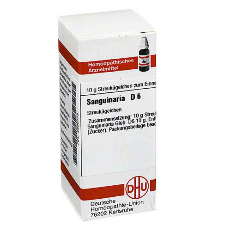 Sanguinaria D 6 Globuli (10 g) – PZN 2930772