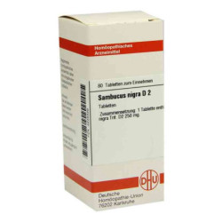 Sambucus Nigra D 2 Tabletten (80 stk) – PZN 4235556