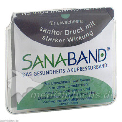 SANA BAND das Gesundheits-Akupressurband f.Erwachs, 2 ST – PZN 2749653