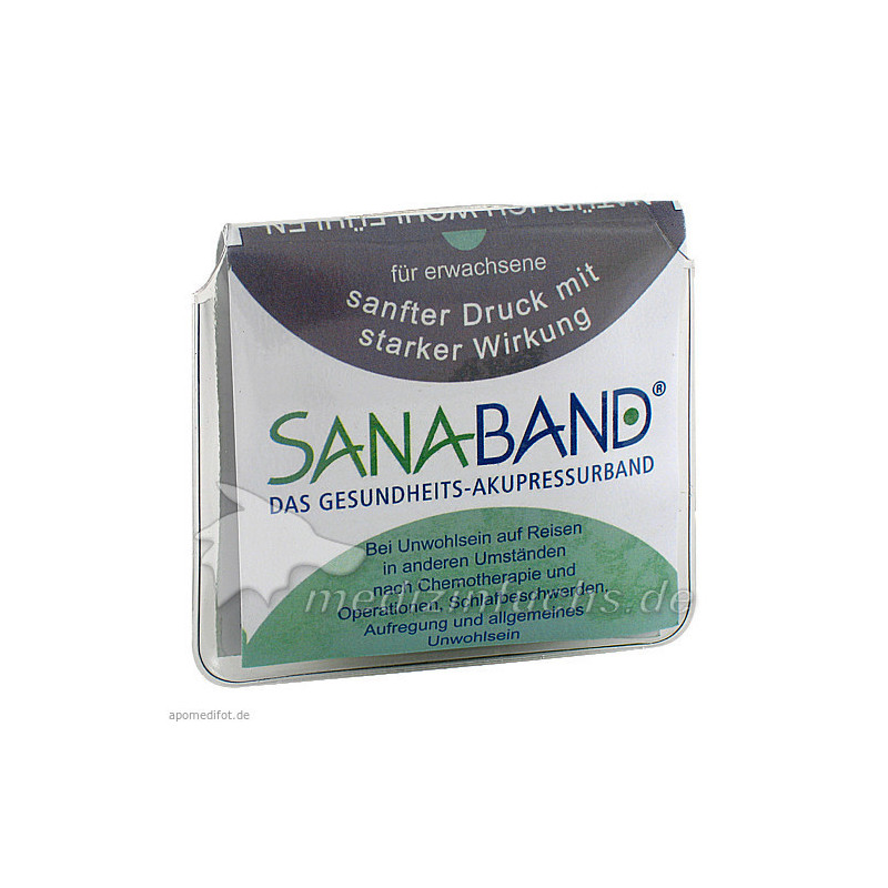 SANA BAND das Gesundheits-Akupressurband f.Erwachs, 2 ST – PZN 2749653