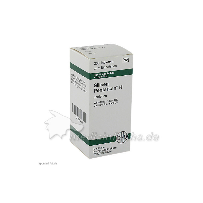 SILICEA PENTARKAN H Tabletten, 200 ST – PZN 256082