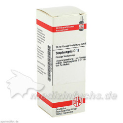 STAPHISAGRIA D12, 20 ML – PZN 2622272