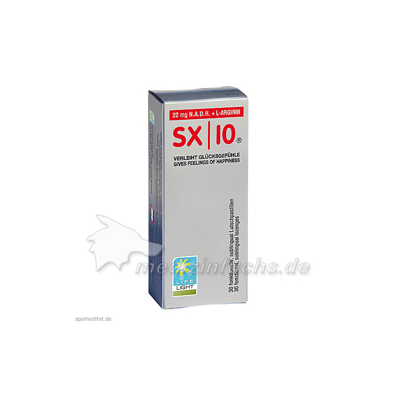 SX10 22mg N.A.D.H.+L-ARGININ, 30 ST – PZN 9668751