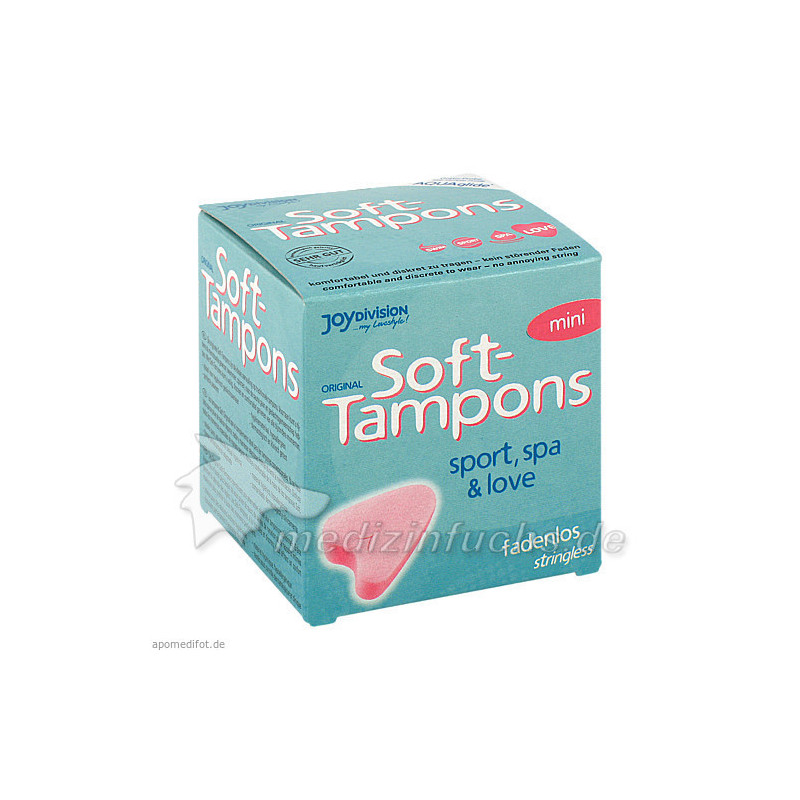 Soft-Tampons mini, 3 ST – PZN 9916893