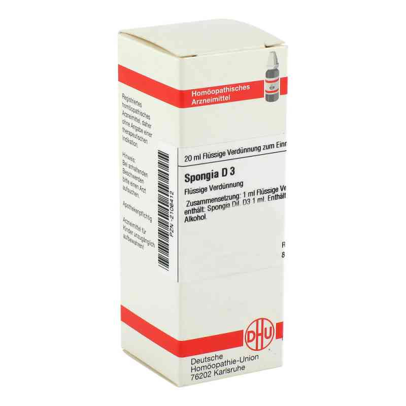 Spongia D 3 Dilution (20 ml) – PZN 2106412